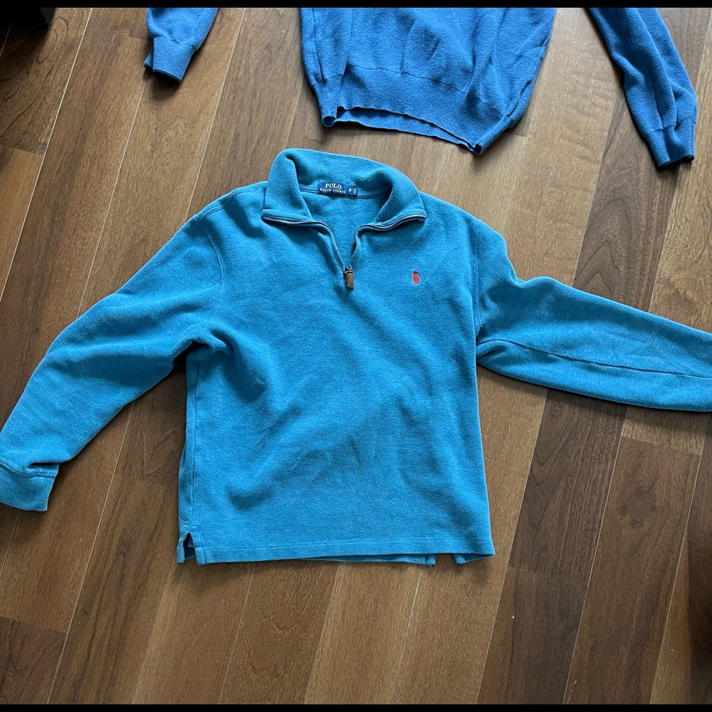 Mens polo pullover size S